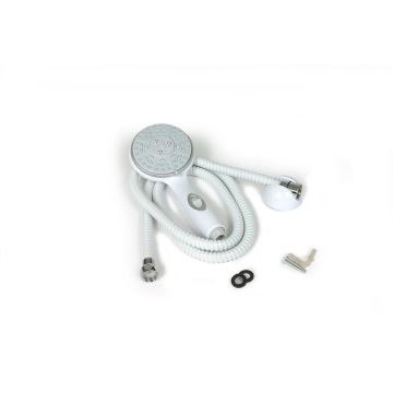 Camco White 4 Function Showerhead Kit 43714 View 1