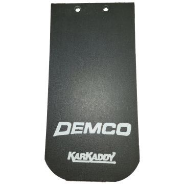 All black Demco mud flap part # 01769. Current Style 11/29/2023