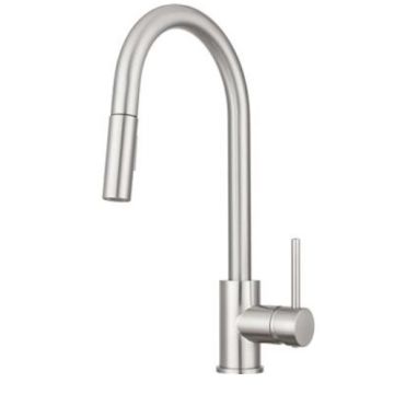 Dura Faucet Brushed Satin Nickel Plated Kitchen Faucet