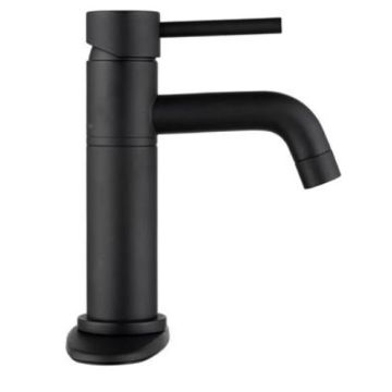 Dura Faucet Matte Black Single Handle Lavatory Faucet