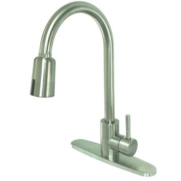 Empire Brass High Arc Kitchen Stainless Steel Faucet