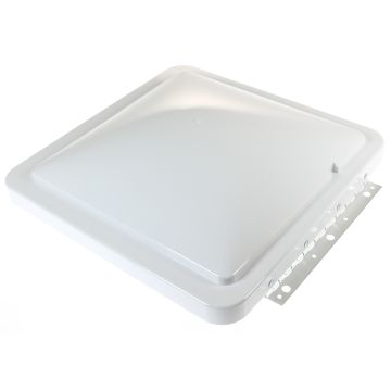 Fan-Tastic Vent White Polycarbonate Dome Lid Assembly