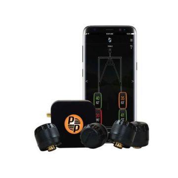 JR Products Pressure Pro 4 Wheel Tire Pressure Monitoring System