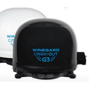 Winegard Carryout G3 Automatic Portable Black Satellite TV Antenna 