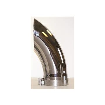 AP Products 5" Chrome Exhaust Turndown
