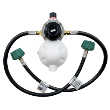 AP Products Auto Change Over Propane Regulator with Pigtails