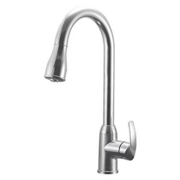 Dura Faucet Single Handle Pull Down RV Kitchen Faucet