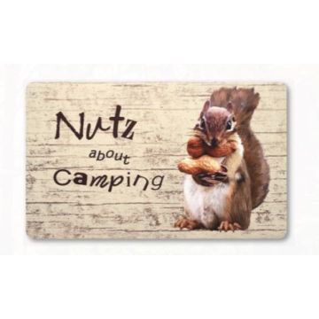 Nutz About Camping Kitchen Mat
