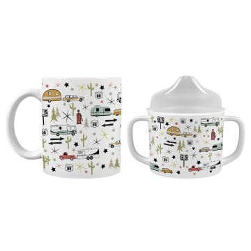 Camp Casual Road Trip Mommy & Me Mug and Sippy Cup
