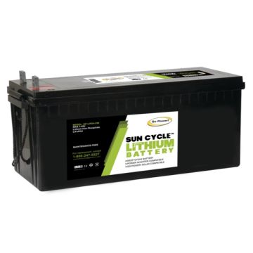 Go Power Group 31 Replacement 250 AMP Solar Battery