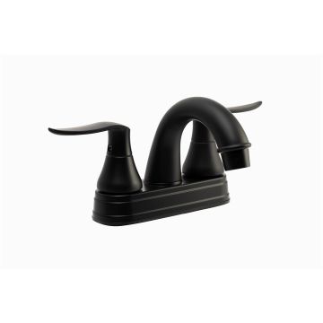 Dura Faucet Brushed Satin Matte Black/ Plastic Lavatory Faucet