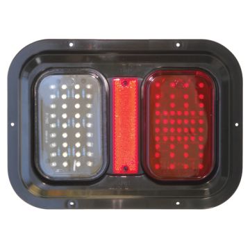 Valterra LED Tail Light Set W/Backup/Tail & Reflector