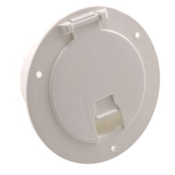 JR Deluxe Cable Hatch - Polar White 541-2-A