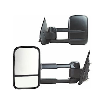 K-Source 14-15 Silverado/Sierra 1500 Black Extendable Towing Mirror
