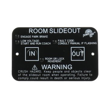 Lippert Components SlimRack Touch Pad for Room Slide-Out 100086 View 1