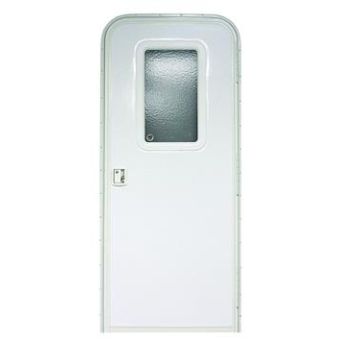 Lippert Components 26" x 72" Polar White RH Radius Entry Door