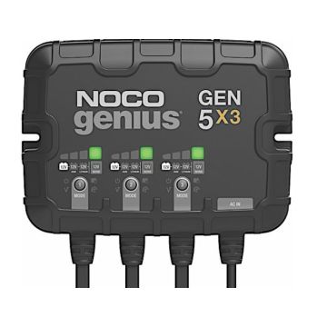 Noco 12 Volt 3 Bank Battery Charger