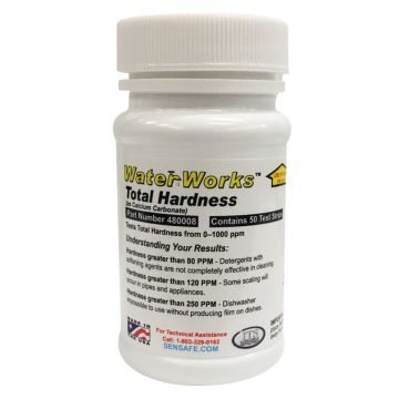 On-The-Go Water Hardness Level Test Strips
