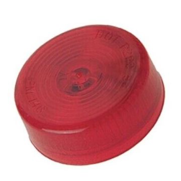 Peterson Red Round Sealed Marker Light 146A Top Angled