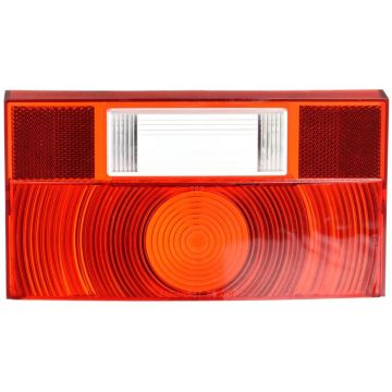 Peterson 91 Series Replacement Back Up Taillight Lens with License Viewer V25914-25 Front 1
