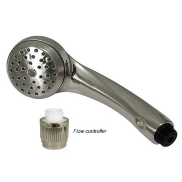 Phoenix Faucets Brushed Nickel Airfusion Handheld Shower Head w/ Flow Controller