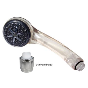 Phoenix Faucets Clear Airfusion Handheld Shower Head w/ Flow Controller