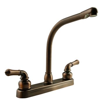 DURA Classical Hi-Rise Oil Rubbed Bronze RV Kitchen Faucet