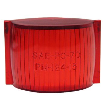 Peterson Mfg Red Clearance/Side Marker Light Lens