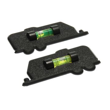 Prime Products Black Trailer Stick-On Level