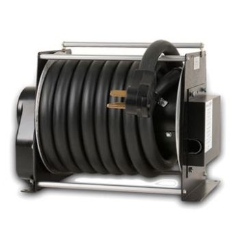 SouthWire 50A Low Profile Electric Storage Reel with 33' Cord