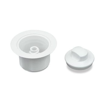 Plastic strainer and stopper