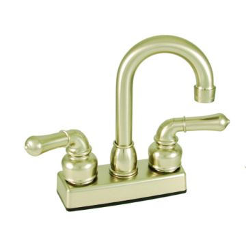 Empire Brass Company Brushed Nickel Teapot Handle Bar Faucet