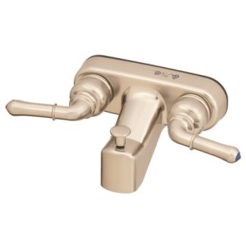 Empire Brass Company Brushed Nickel Tub/Shower Diverter with Teapot Handles