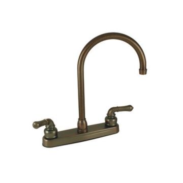 Empire Brass Company Oil Rubbed Bronze Teapot Handle Gooseneck Kitchen Faucet