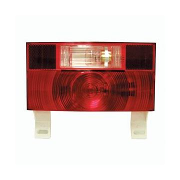 Peterson 91 Series Surface Mount Back Up Taillight with License Bracket