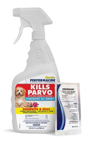 Parvo spray for yard clearance