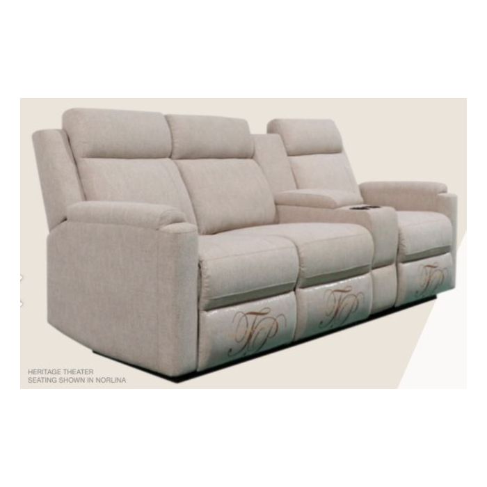 Thomas Payne Theater Seating Heritage Series Millbrae Armless Recliner Chair
