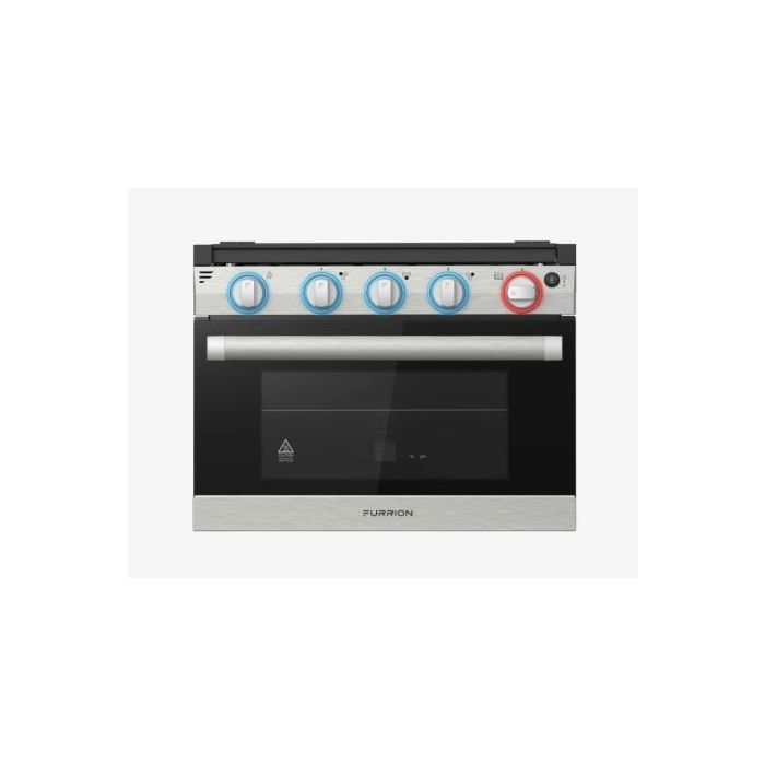 Furrion Stainless Steel 17 RV 3 Burner Gas Oven Range F1S17L02A SS