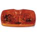 Peterson #138 Rectangle Amber Clearance Light