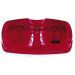 Peterson #138 Rectangle Red Clearance Light