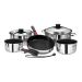 Magma Products Induction Non-Stick Stainless Steel Cookware Set - 10 Piece