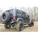 FabFours Rear Jeep Bumper Fits 2007-2017 Jeep Wrangler