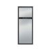 Norcold NA10LXR Gas Absorption RV Refrigerator front view shown with stainless steel door panels (not included) and doors closed.