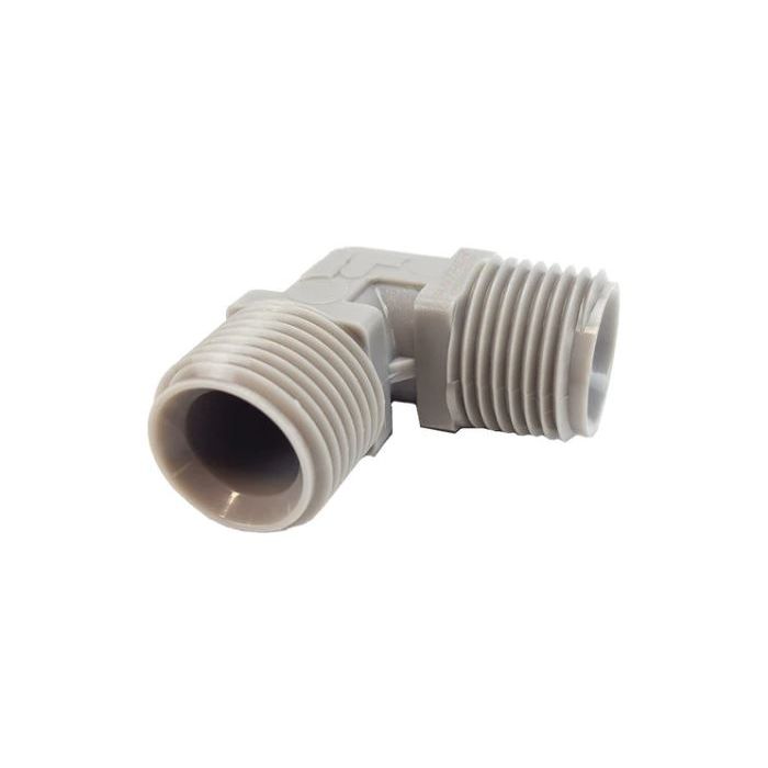 Zurn 1/2" MPT x 1/2" MPT Fresh Water 90 Degree Elbow Coupling Fitting
