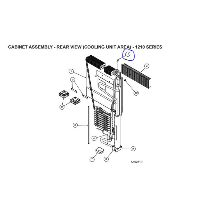 norcold 1210 refrigerator parts