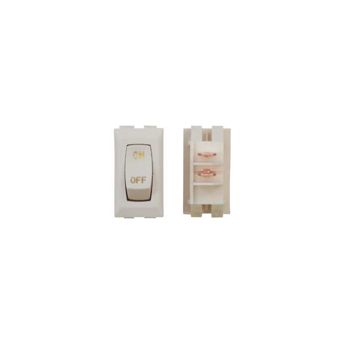 Diamond Ivory Labeled Interior On/Off Switch