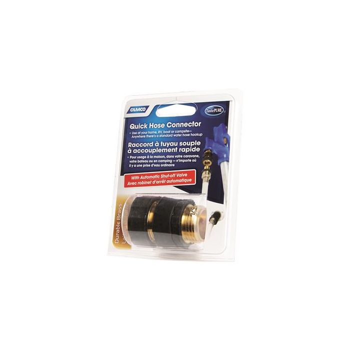Camco 20135 Brass Quick Hose Connect 