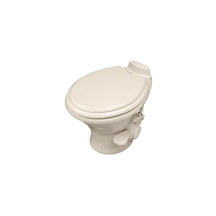 Dometic Low Profile ReVolution 311 Bone China Foot Flush Toilet
