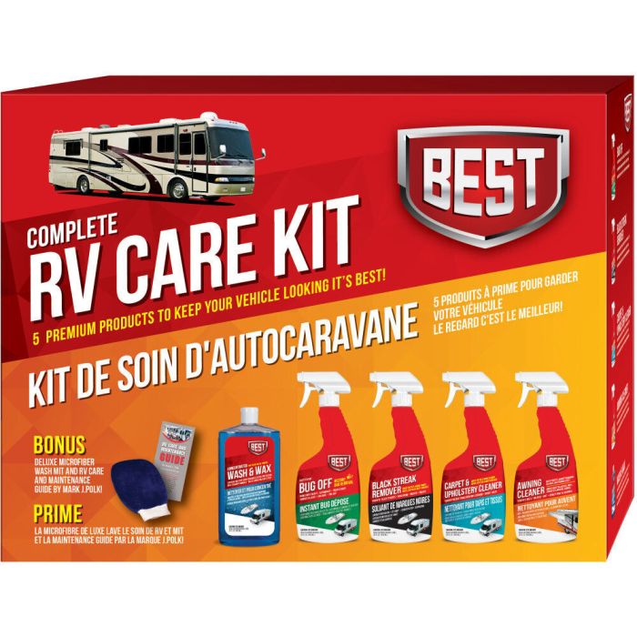 B.E.S.T. ProPack RV 5 Product  Cleaner & Protection Care Set