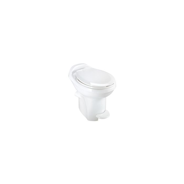 Aqua-Magic Style Plus RV Toilet with Hand Sprayer Thetford 34431 White High Profile 